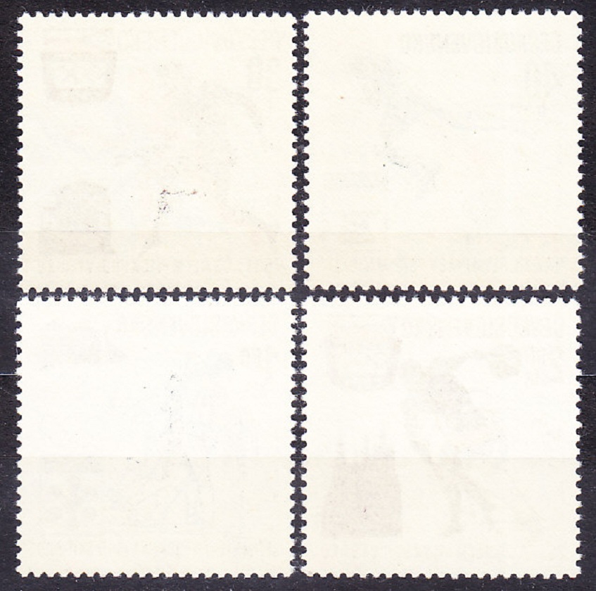 ČSSR 1971, Pofis 1933-1936, ** čistá séria. OLYMPIJSKÝ VÝBOR.