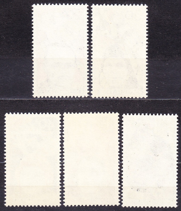 ČSSR 1977, Pofis 2276-2280, ** čistá séria. VÝSKUM VESMÍRU.