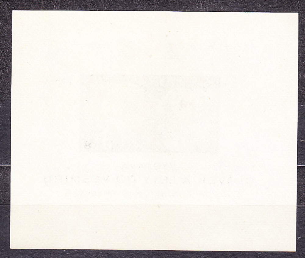 ČSSR 1963, Pofis A1308, typ VIII., ** čistý hárček. ČLOVEK A LETY DO VESMÍRU.