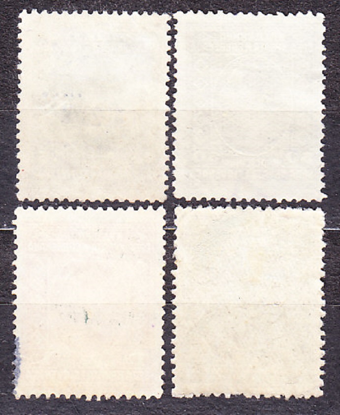 JUHOSLÁVIA 1926, Michel 188-191, razené. KRÁĽ ALEXANDER.