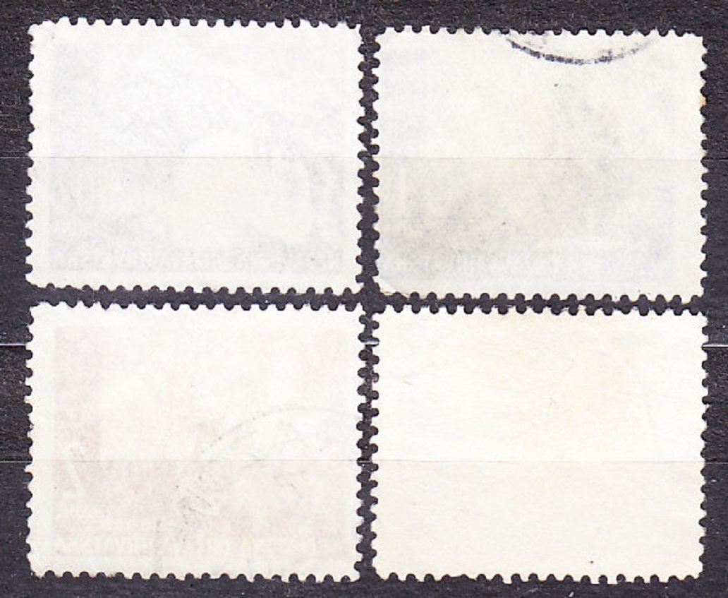 CHORVÁTSKO 1941, Michel 48, 50, 52, 56, razené. KRAJINY.
