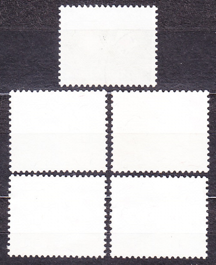 ŠVAJČIARSKO 1957, Michel 641-645, razená séria. PRO PATRIA - ČERVENÝ KRÍŽ.