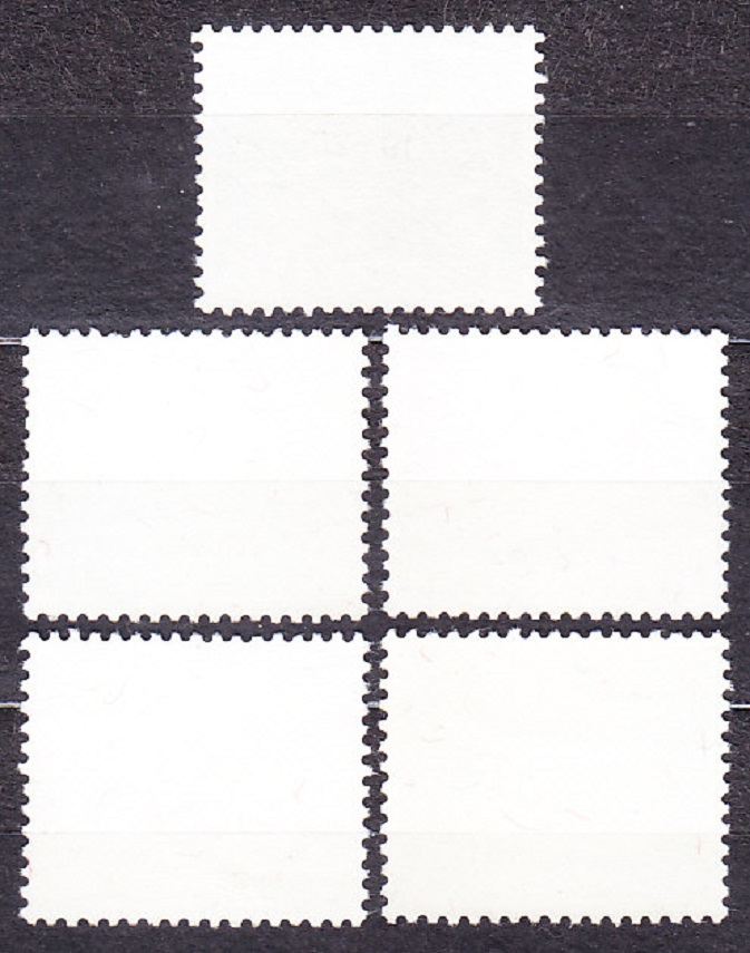 ŠVAJČIARSKO 1956, Michel 627-631, razená séria. PRO PATRIA - KRAJINY.