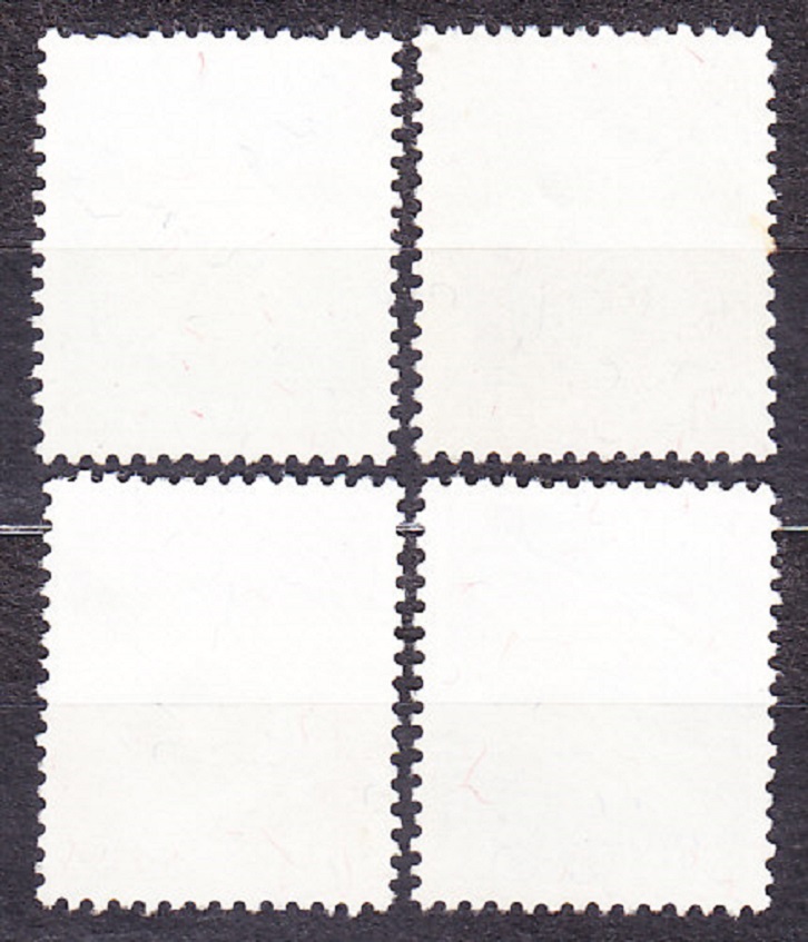 ŠVAJČIARSKO 1948, Michel 492-495, razená séria. ZOH V ST. MORITZ.