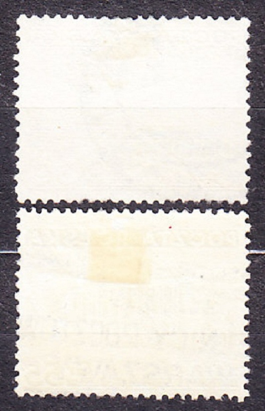 POĽSKO 1936, Michel 313-314, razená séria. MESTÁ - PRETLAČE.