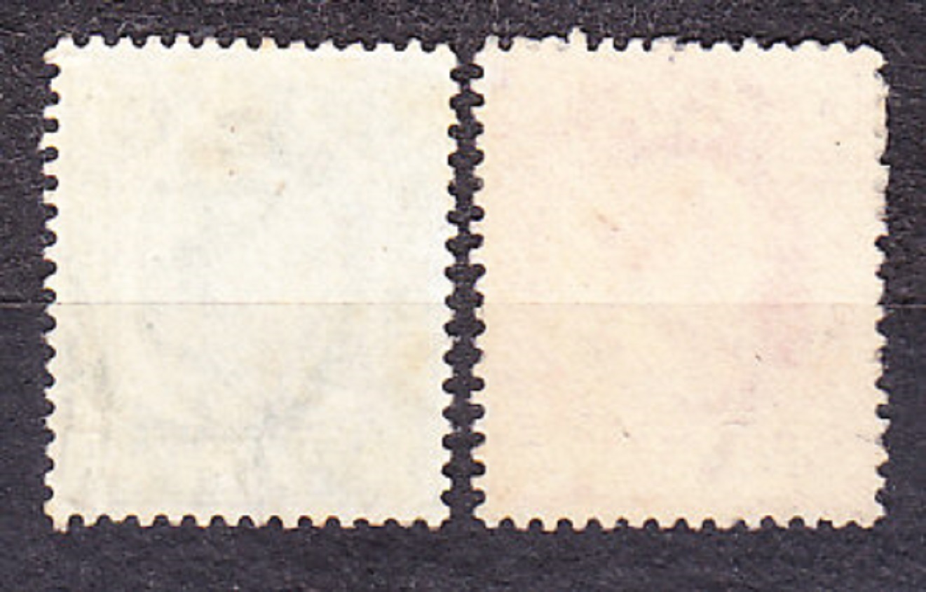 MYS DOBREJ NÁDEJE 1902, Michel 53-54, razené. KOLÓNIE. KRÁĽ EDWARD VII.