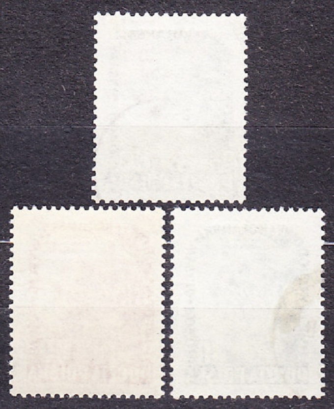 POĽSKO 1953, Michel 799-801, razená séria. CYKLISTIKA.