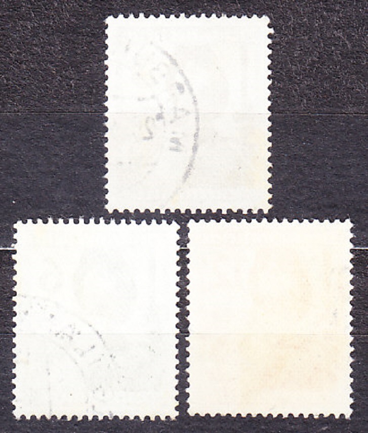 DEUTSCHES REICH 1937, Michel 643-645, razená séria. PROTIVZDUŠNÁ OBRANA.