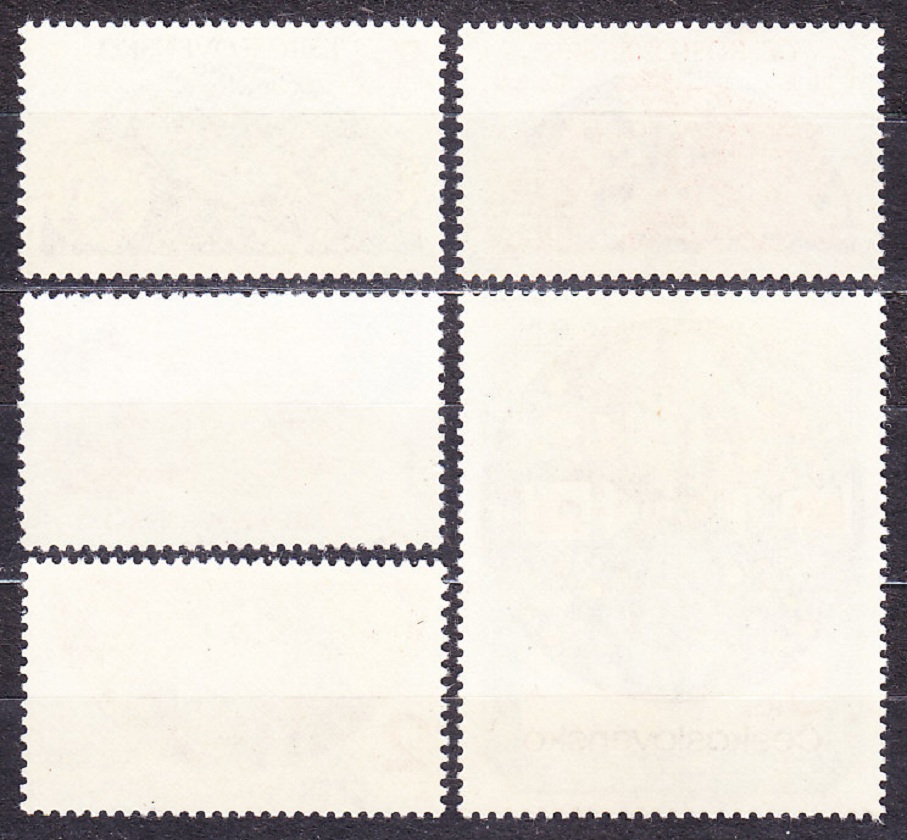ČSSR 1975, Pofis 2160-2164, ** čistá séria. VÝSKUM VESMÍRU.