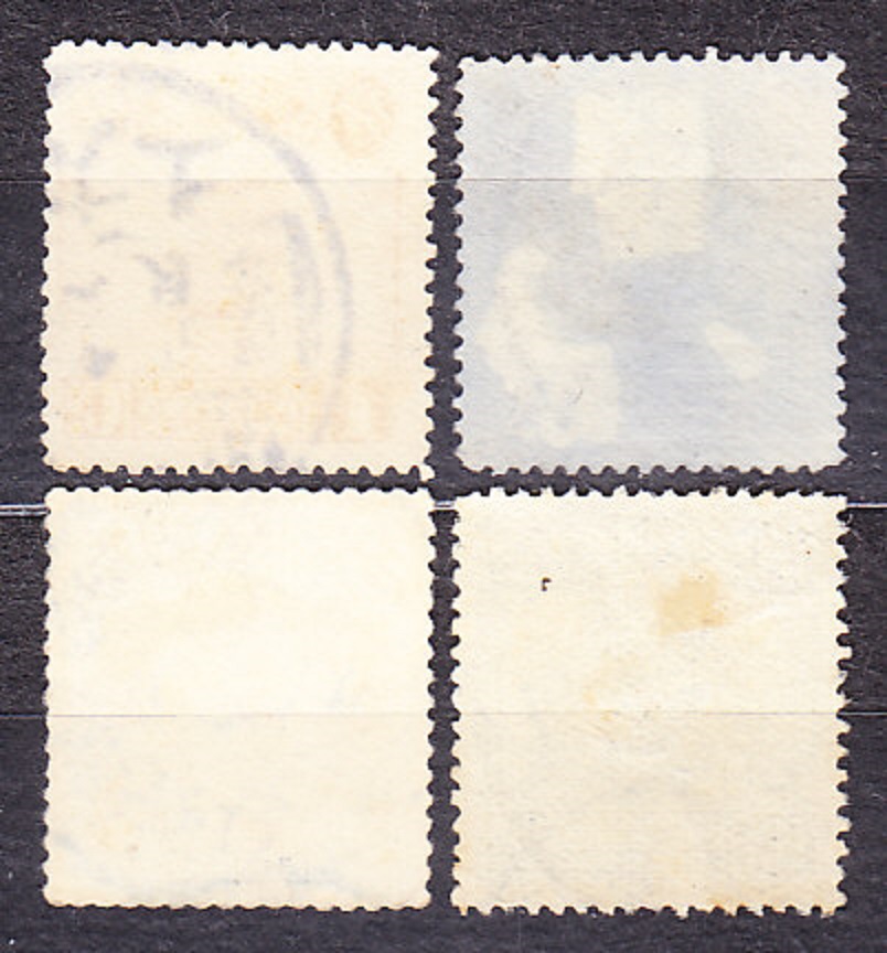 ČÍNA 1913, Michel 149, 151-152, 158, razené. PLACHETNICE - DŽUNKY.