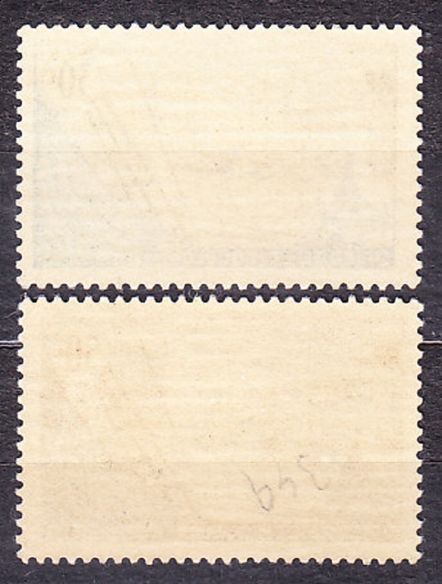 ST. PIERRE ET MIQUELON 1955, Michel 375-376, * čisté. KOLÓNIE. CHLADIAREŇ, LODE.