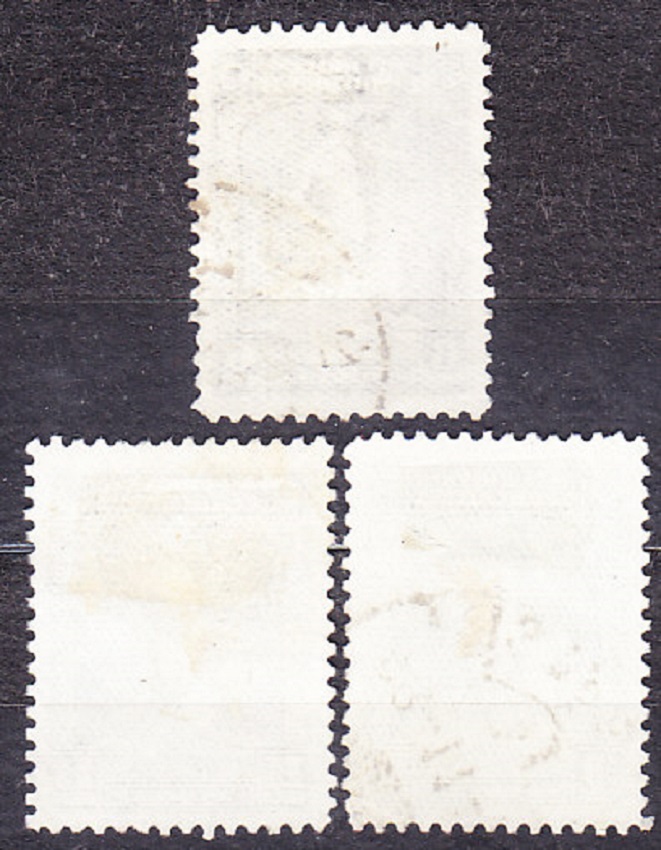 TURECKO 1929, Michel 888, 891, 894, razené. VLK ŠEDÝ.
