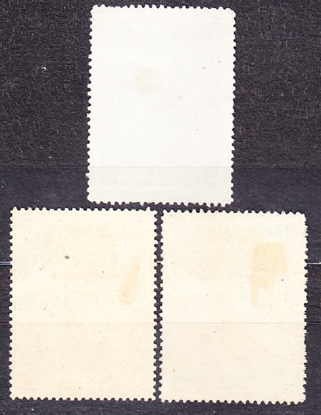 ČSR 1920, Pofis 140-142, razená séria. T.G. MASRYK - 70. NARODENINY.