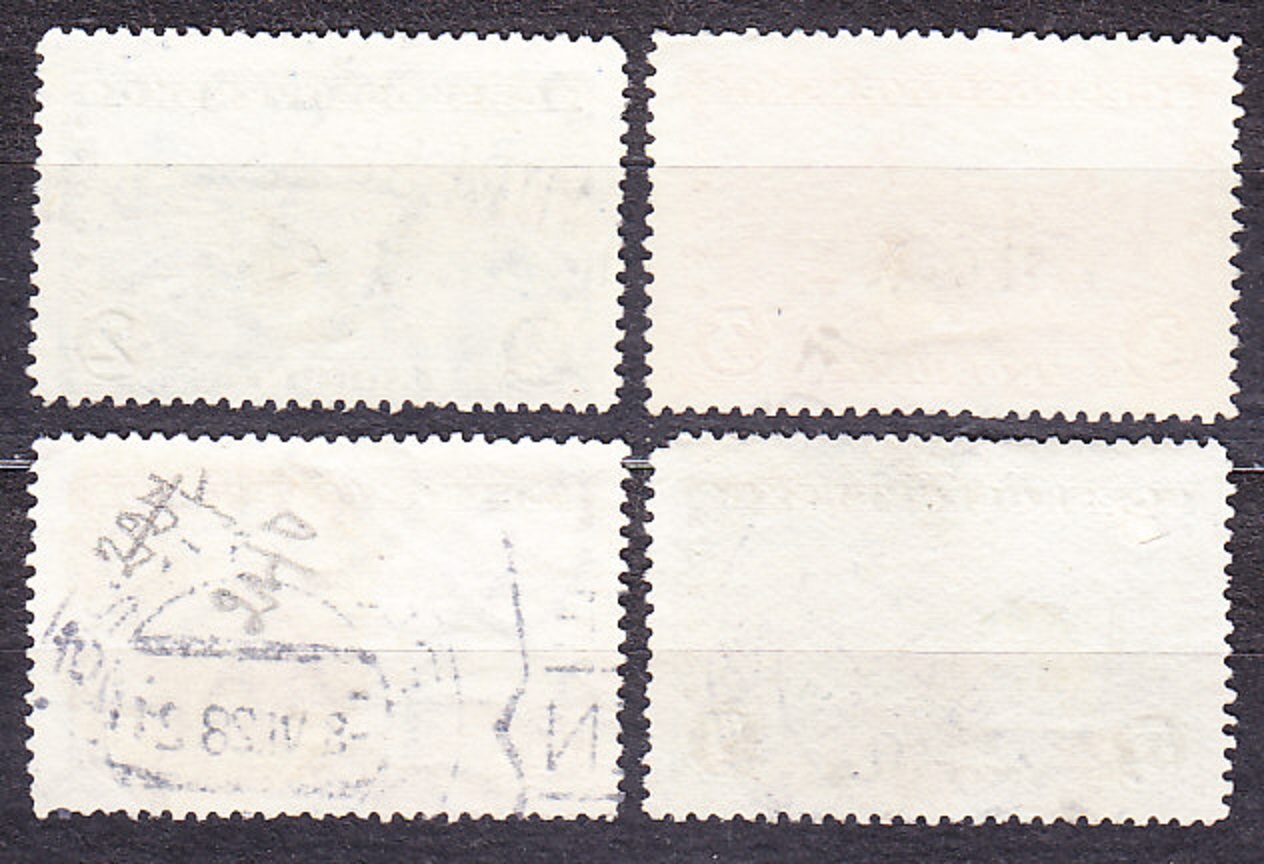 ČSR 1926, Pofis 225-228, razená séria. PRAHA, TATRY.