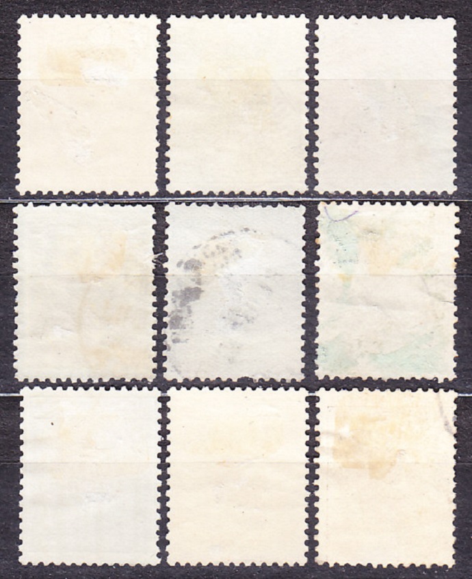 SRBSKO 1911, Michel 96-98, 100-103, 127, 129, razené. KRÁĽ PETER I. V UNIFORME.