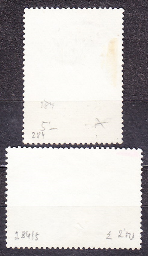 IRAK 1959, Michel 284-285, razená séria. 1. VÝROČIE REVOLÚCIE.