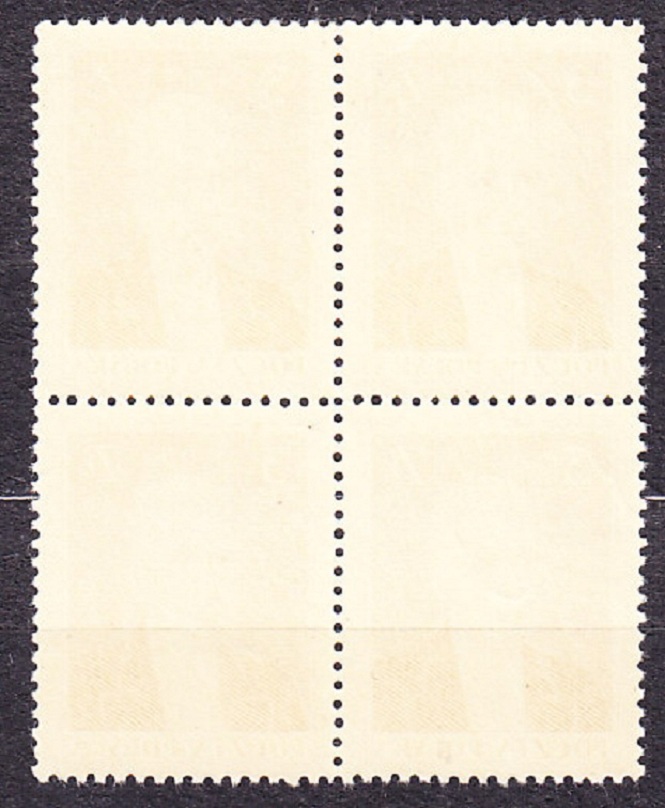 POĽSKO 1935, Michel 311, ** čistý 4-blok. PREZIDENT IGNACY MOŠCICKI.