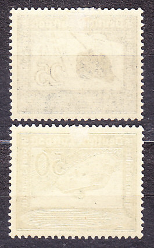 DEUTSCHES REICH 1938, Michel 669-670, * čistá séria. GRAF VON ZEPPELIN.