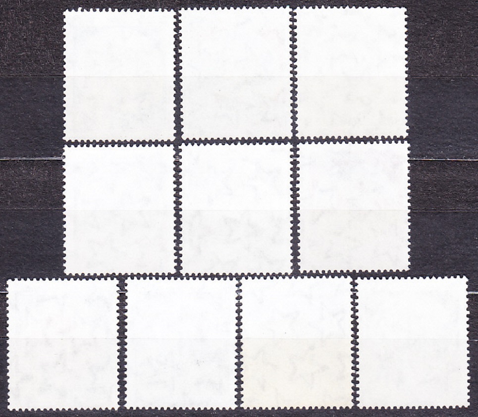 TALIANSKO 1980, Michel 1705, 1708, 1710, 1713-1718, 1720, ** čisté. HRADY A ZÁMKY.