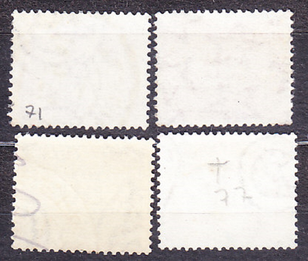 TALIANSKO 1947/55, Michel 80, 85-86, 91, razené. DOPLATNÉ. ČÍSLICE.