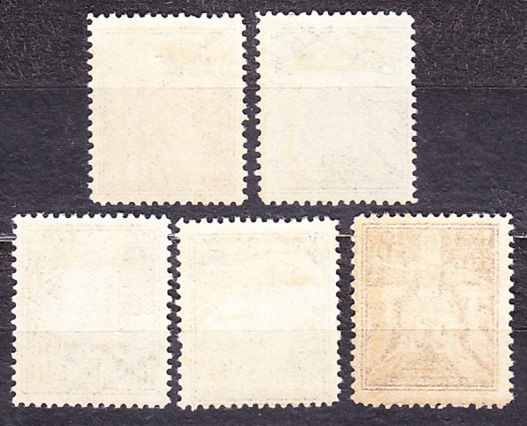 VATIKÁN 1938, Michel 59, 62, 64-66, * čisté. LETECKÉ.