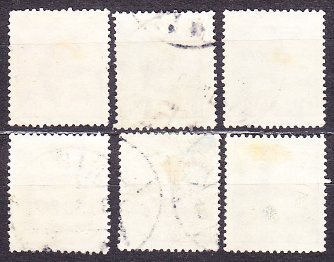DÁNSKO 1927, Michel 168-173, razená séria. LODE - KARAVELY.