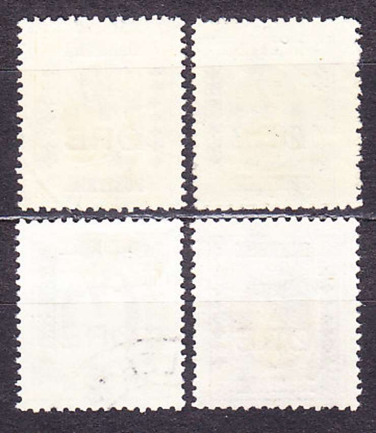 DÁNSKO 1926, Michel 159, 161, 163-164, razené. PRETLAČE.