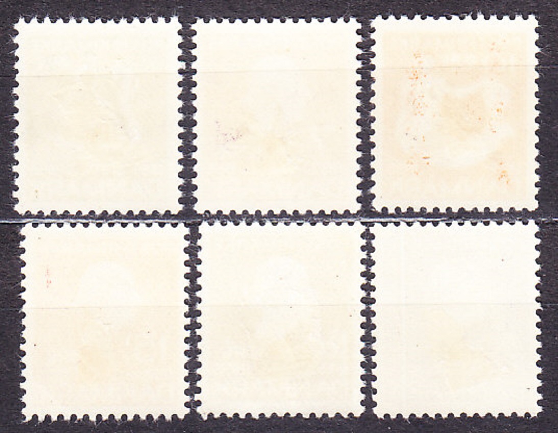 DÁNSKO 1935, Michel 222-227, * čistá séria. HANS CHRISTIAN ANDERSEN.
