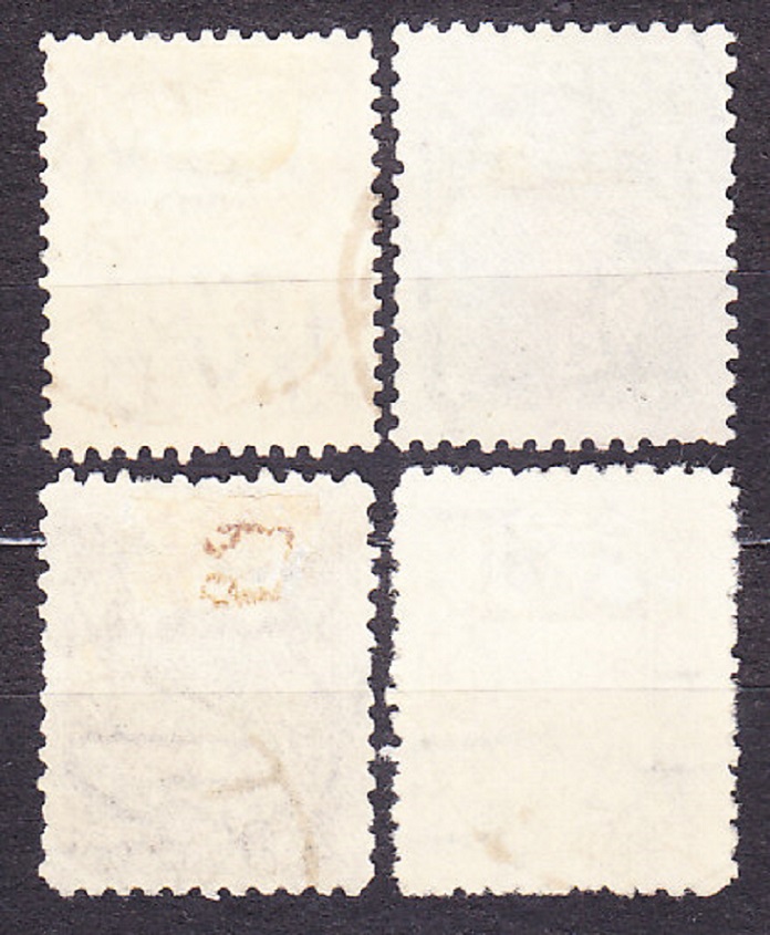 LOTYŠSKO 1929, Michel 149-152, razená séria. ERBY.