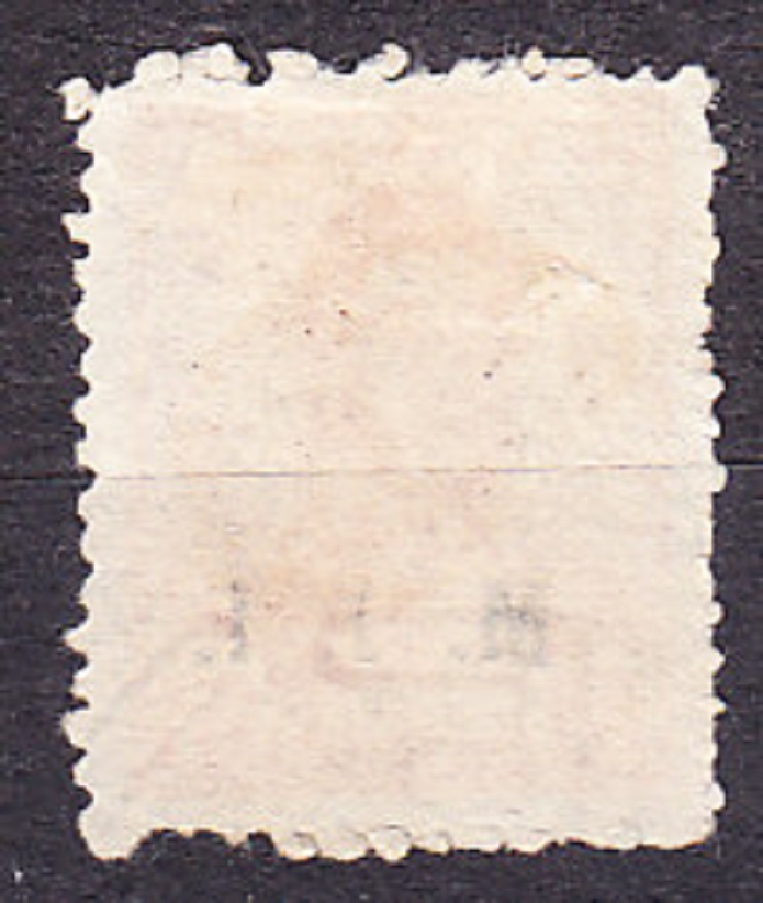 ARGENTÍNA 1918, Michel 224, razená. MINISTERSKÁ PRETLAČ.