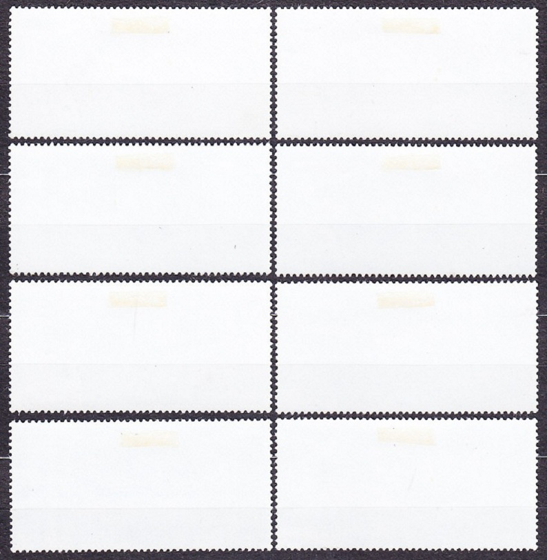 GUINEA 1979, Michel 850-857, razená séria. LIETADLÁ.