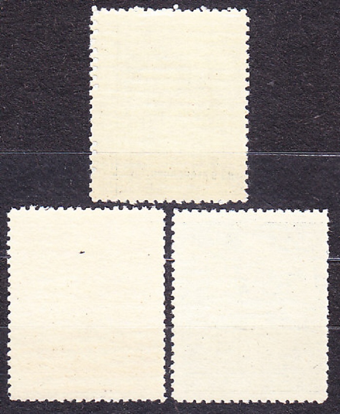 ČSSR 1947, Pofis 447-449, ** čistá séria. 2-ROČNÝ HOSPODÁRSKY PLÁN.