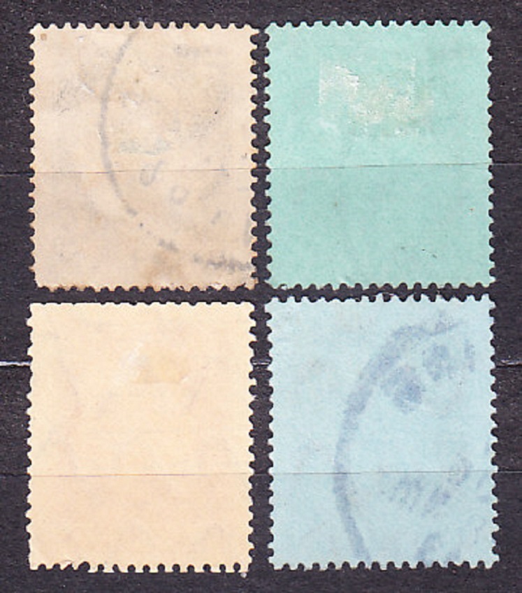 BAYERN 1911, Michel 76-79, razené. PRINC LUITPOLD.