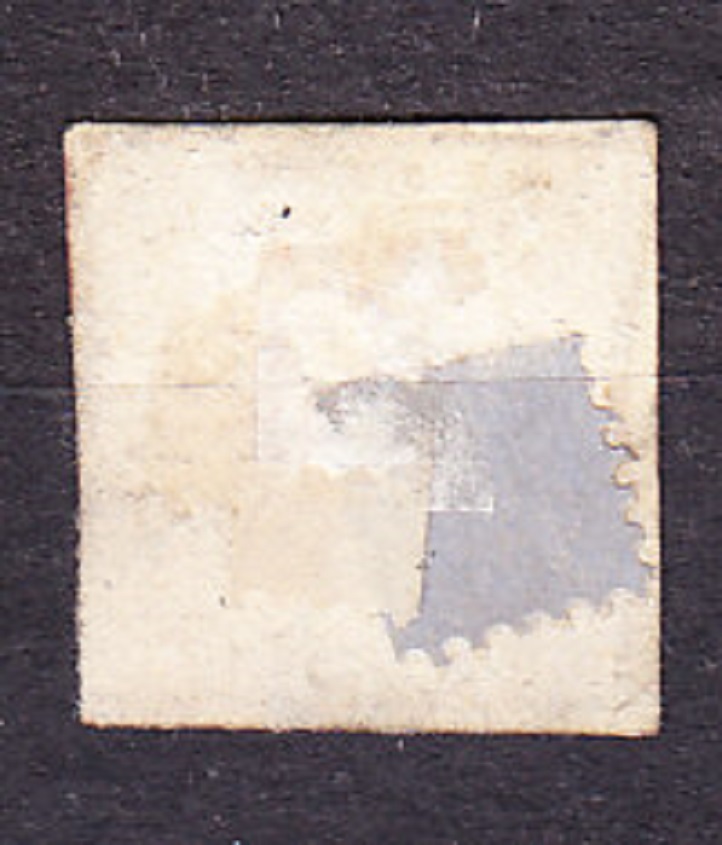BAYERN 1862, Michel 9, razená. ČÍSLICE.