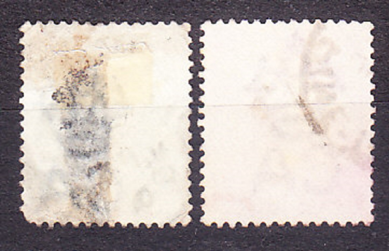 NATAL 1882, Michel 44-45, razené. KOLÓNIE. KRÁĽOVNÁ VICTORIA.