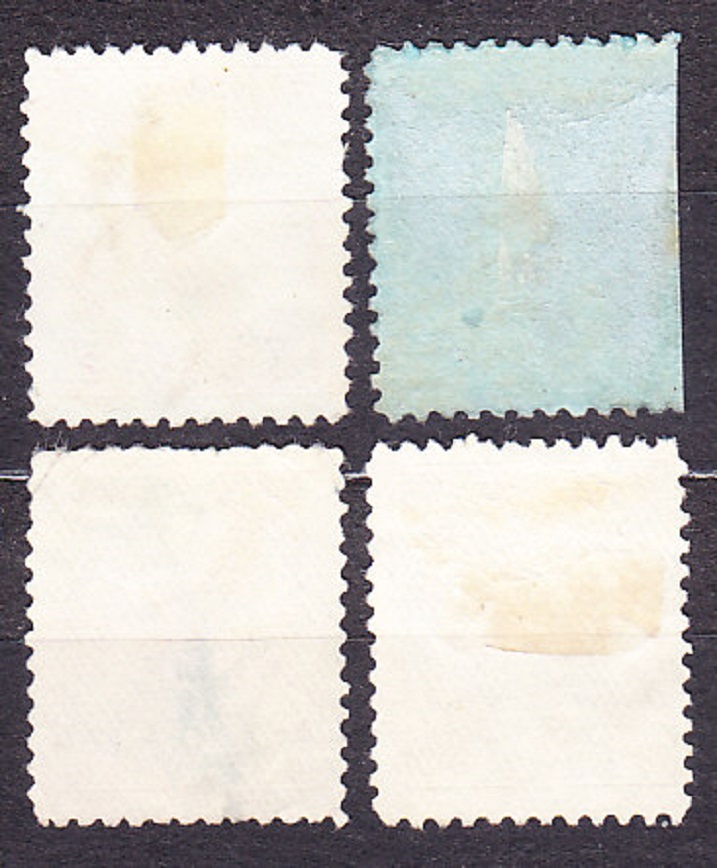 KANADA 1903, Michel 78-81, razené. KRÁĽ EDWARD VII.