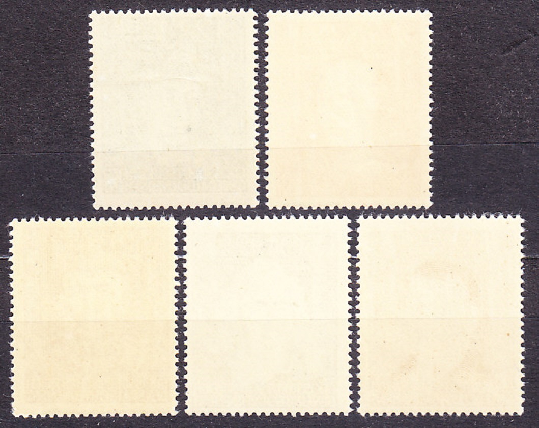 DEUTSCHES REICH - GENERALGOUVERMENT 1944, Michel 120-124, ** čistá séria. OSOBNOSTI.