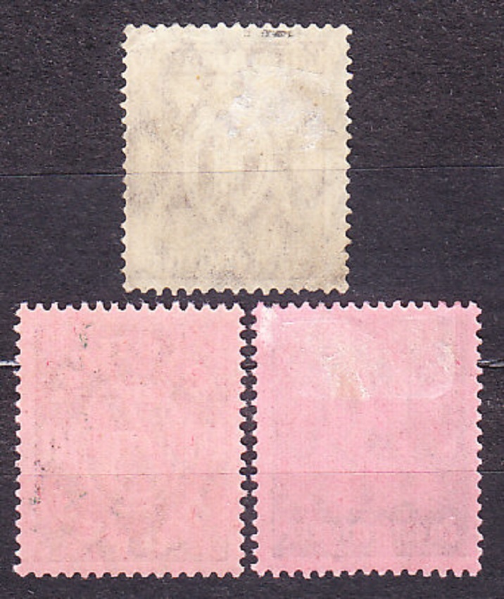 DEUTSCHES REICH 1921, Michel 66-68, * čistá séria. SLUŽOBNÉ. ČÍSLICE.