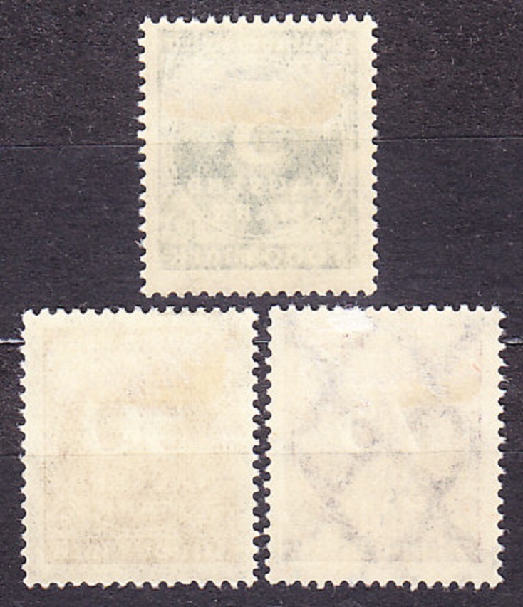 DEUTSCHES REICH 1923, Michel 274-276, * čistá séria. ČÍSLICE.