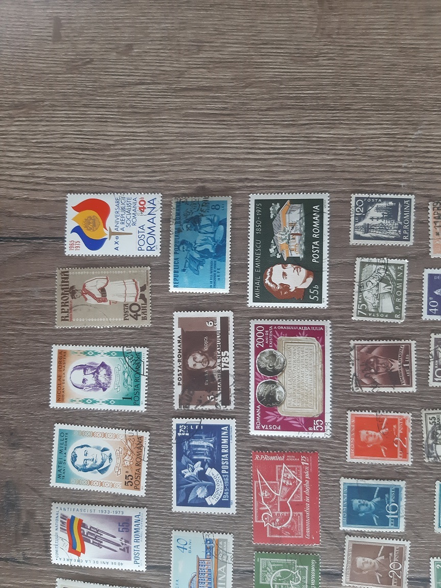 RUMUNSKO, razené známky, každá iná. 100 KS.