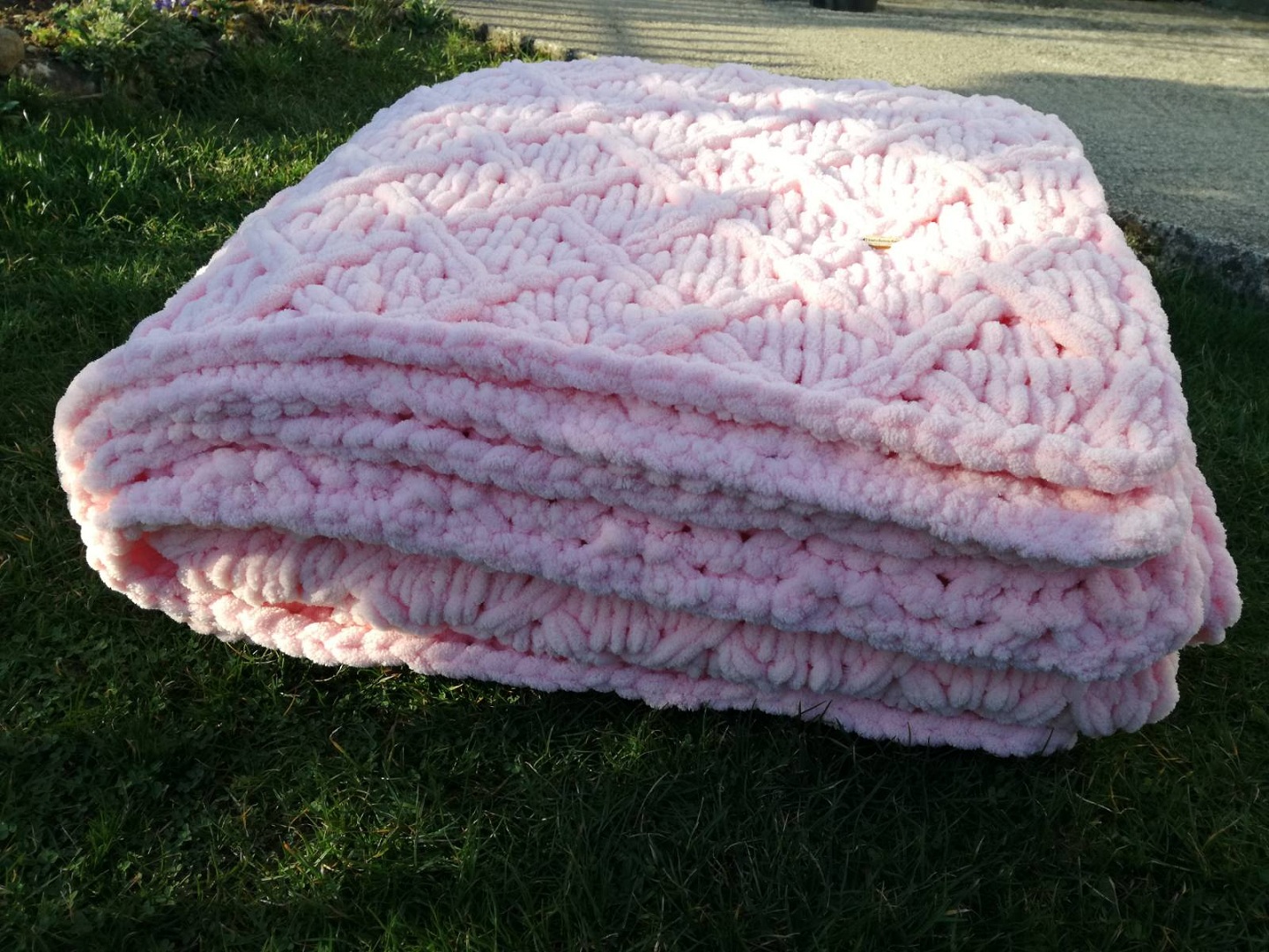 VEĽKÁ DEKA NA MANŽELSKÚ POSTEĽ 250 cm x 235 cm - RUŽOVÁ.
