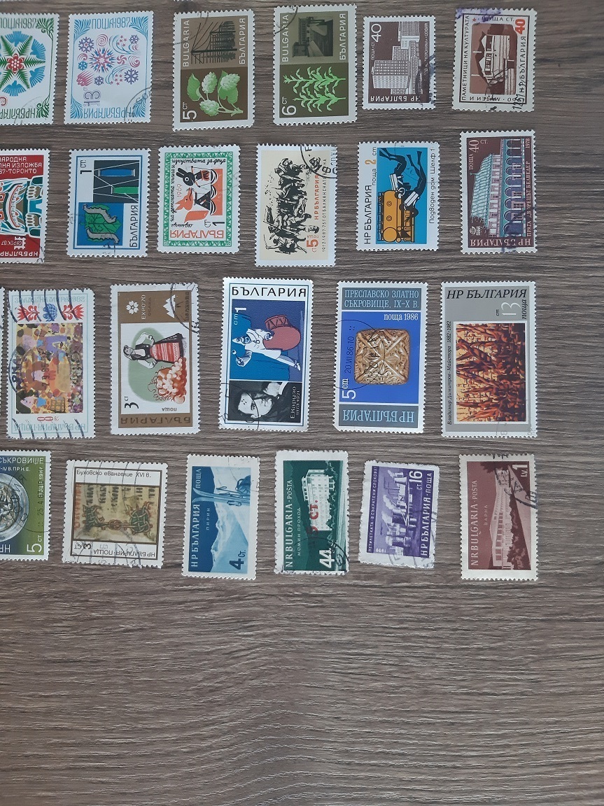 BULHARSKO, razené známky, každá iná. 100 KS.