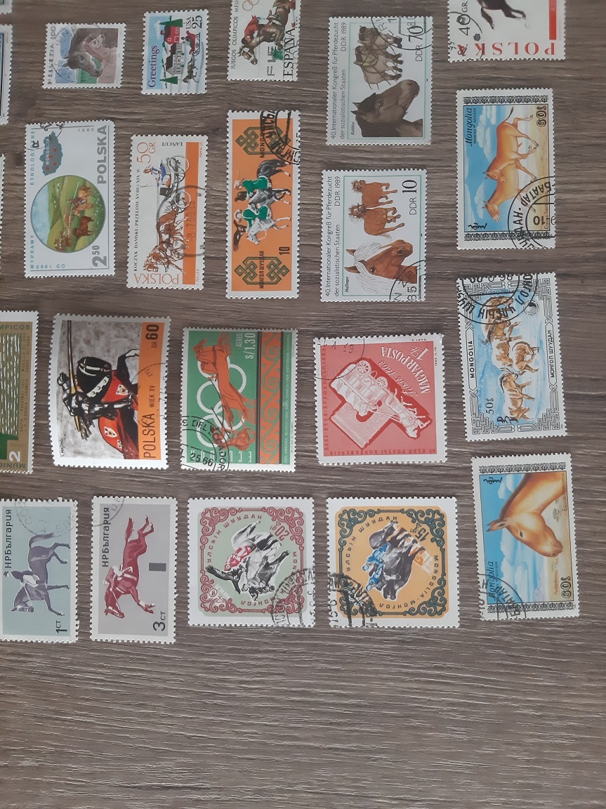 KONE, razené známky, každá iná. 100 KS.