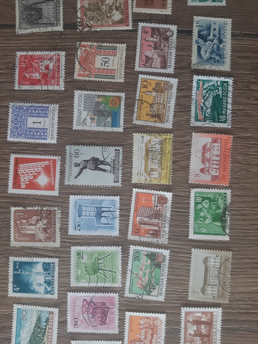 MAĎARSKO, razené známky, každá iná. 100 KS.