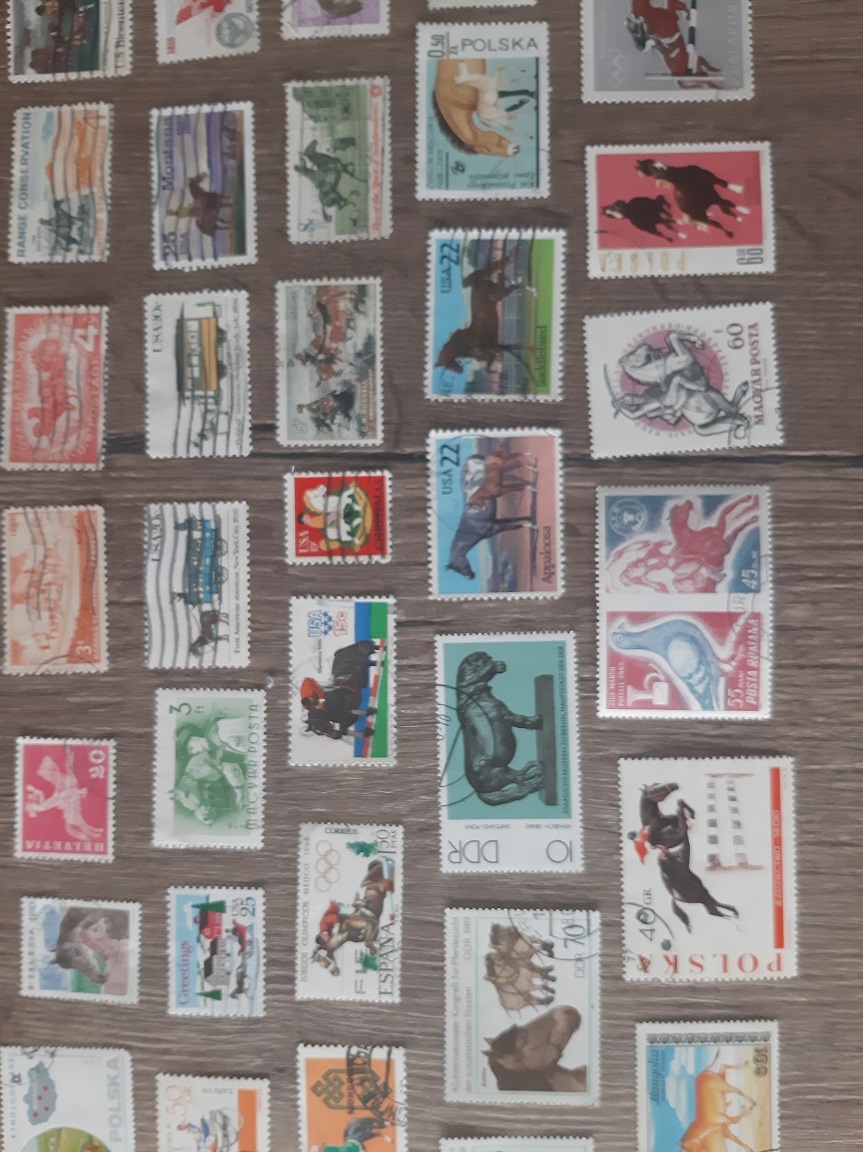 KONE, razené známky, každá iná. 100 KS.