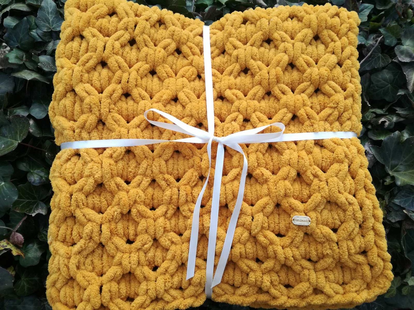 DEKA 90 cm x 90 cm - HORČICOVÁ.