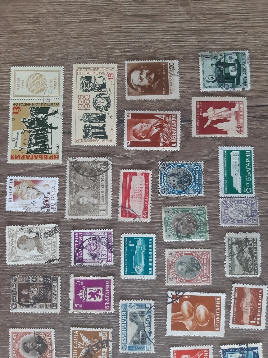 BULHARSKO, razené známky, každá iná. 100 KS.