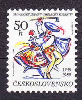 ČSSR 1989, Pofis 2903, ** čistá séria. SĽUK.