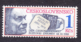 ČSSR 1988, Pofis 2873, ** čistá séria. DEŇ ZNÁMKY.