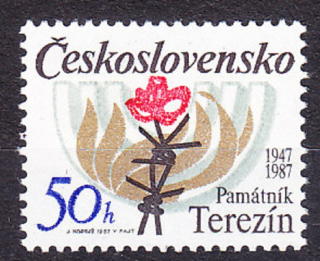 ČSSR 1987, Pofis 2809, ** čistá séria. TEREZÍN.